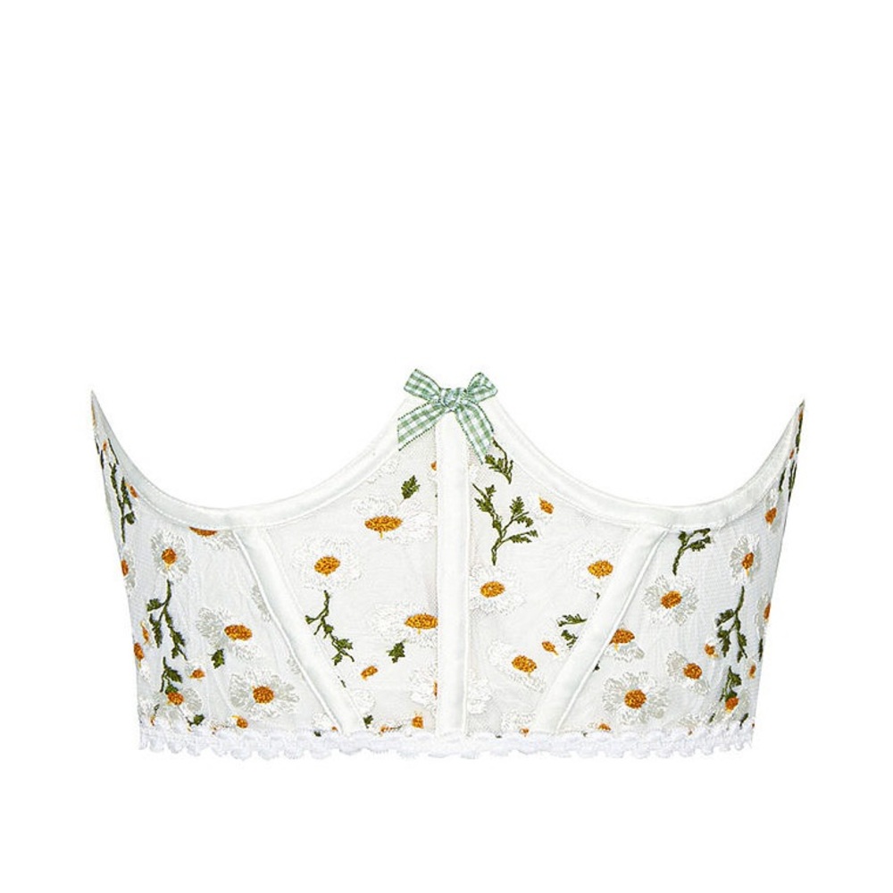 FOR LOVE & LEMONS Tossed Daisy Corset - Picture 6 of 7